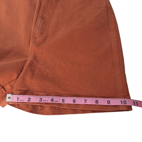 NWT Loft Made And Loved High-Rise Cotton Shorts Pockets Size 25 - Picture 9 of 10